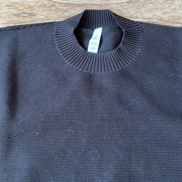 Lululemon AllAround Crewneck Sweater Black - Picture 8 of 8